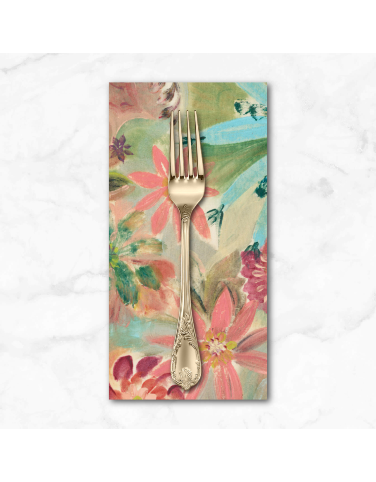 PD'S Free Spirit Collection Exotic Garden Palace, Kashmir Romance in Sandalwood, Dinner Napkin