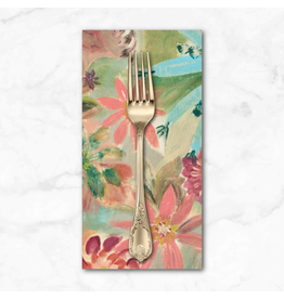 PD'S Free Spirit Collection Exotic Garden Palace, Kashmir Romance in Sandalwood, Dinner Napkin