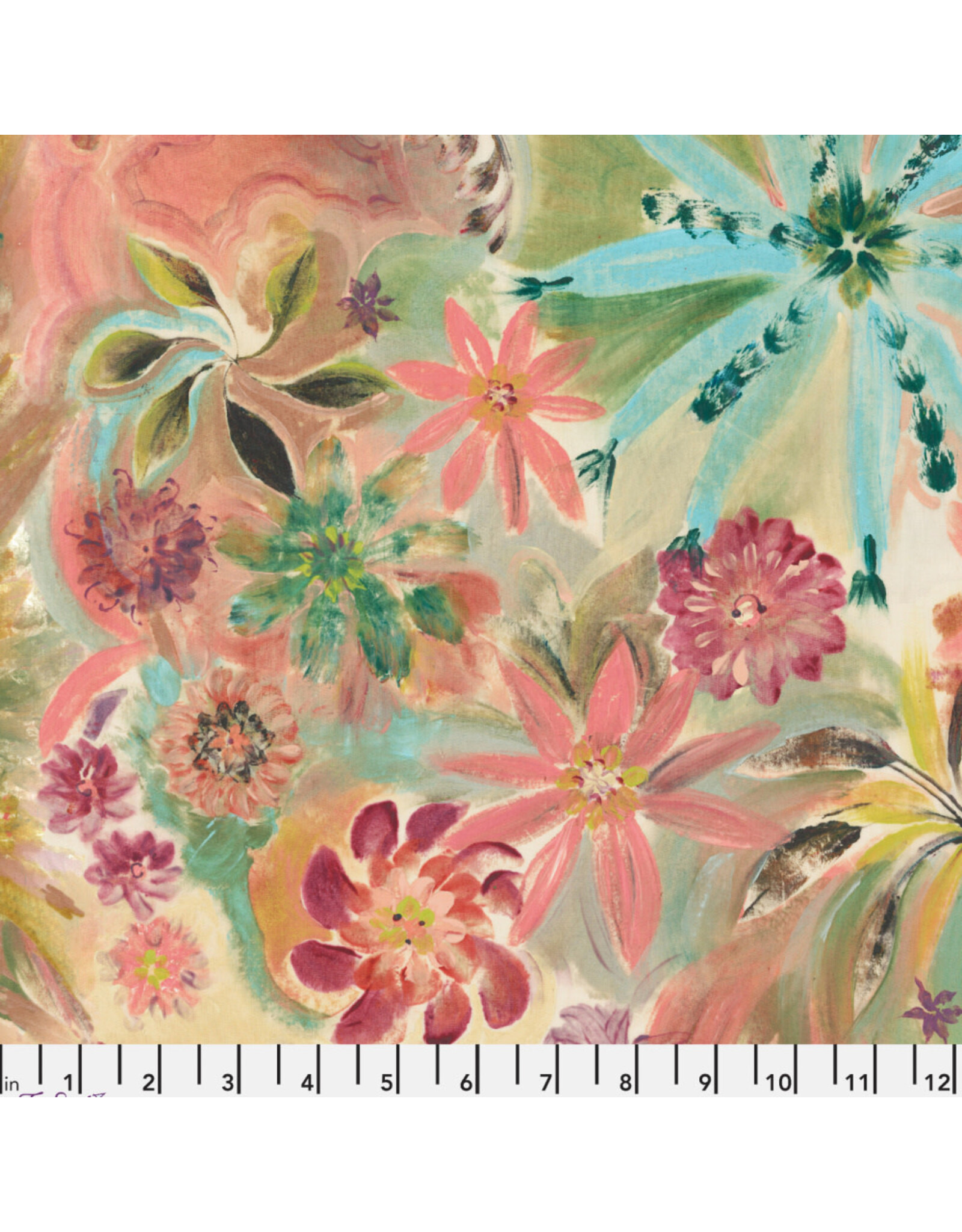 PD'S Free Spirit Collection Exotic Garden Palace, Kashmir Romance in Sandalwood, Dinner Napkin