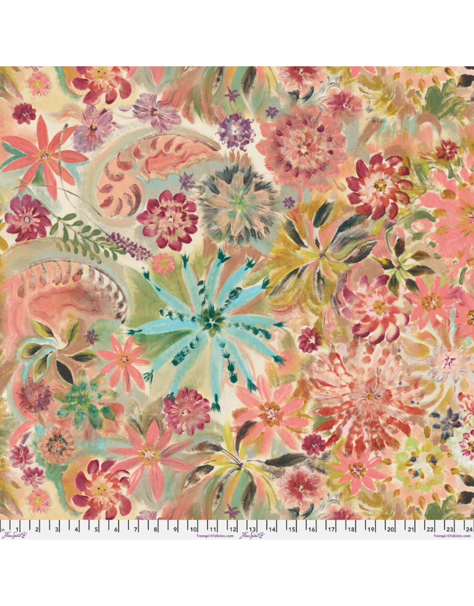 PD'S Free Spirit Collection Exotic Garden Palace, Kashmir Romance in Sandalwood, Dinner Napkin