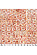 Denise Burkitt ON SALE-4.75 YARD CUT - Exotic Garden Palace, Saffron Screens in Saffron