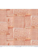 Denise Burkitt ON SALE-4.75 YARD CUT - Exotic Garden Palace, Saffron Screens in Saffron