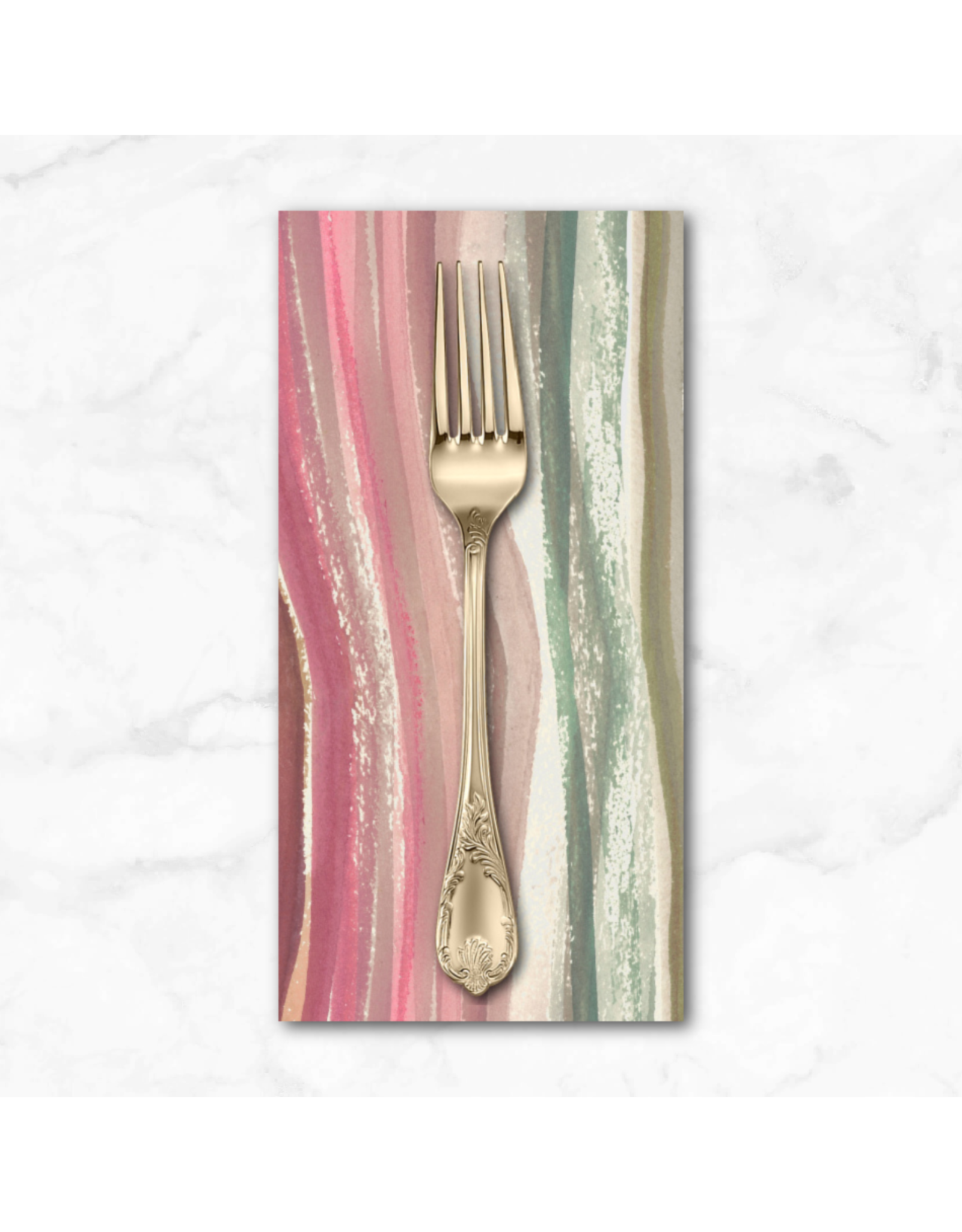 PD'S Free Spirit Collection Exotic Garden Palace, Silk Sarees in Vibrant, Dinner Napkin