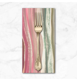 PD'S Free Spirit Collection Exotic Garden Palace, Silk Sarees in Vibrant, Dinner Napkin