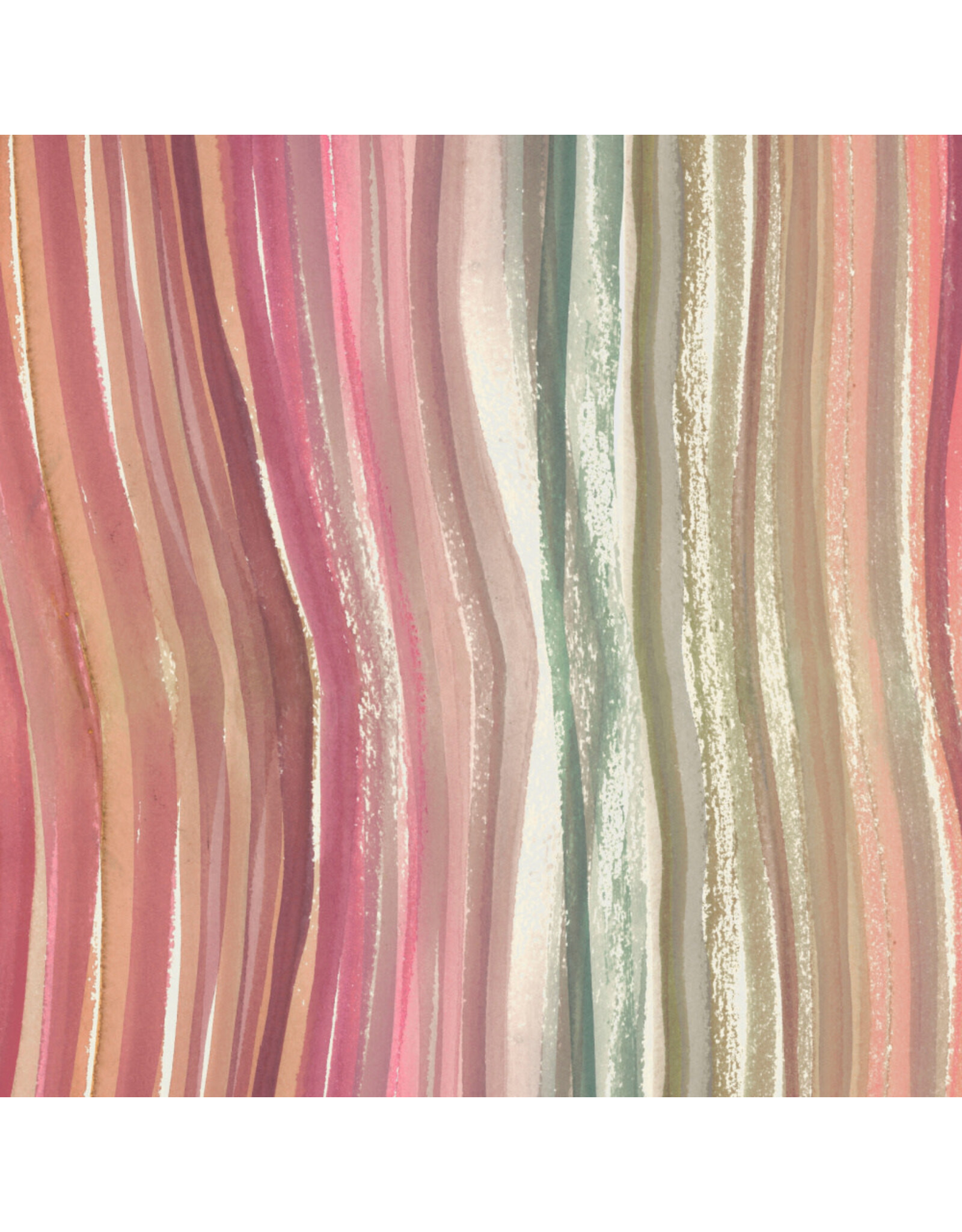 Denise Burkitt Exotic Garden Palace, Silk Sarees in Vibrant, Fabric Half-Yards