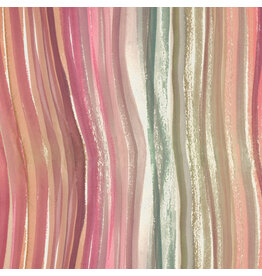 Denise Burkitt Exotic Garden Palace, Silk Sarees in Vibrant, Fabric Half-Yards