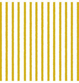 RJR Fabrics Binding Stripe, Yellow, Fabric Half-Yards