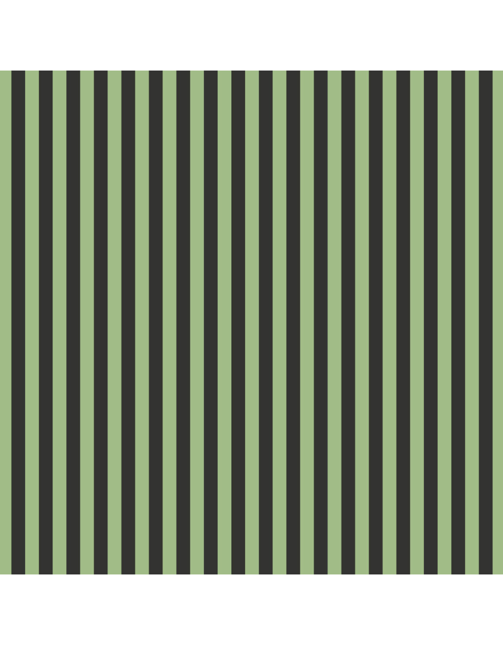 Rifle Paper Co. Halloween, Cabana Stripe in Green, Fabric Half-Yards