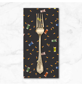PD's Rifle Paper Co Collection Halloween, Trick or Treat in Black, Dinner Napkin