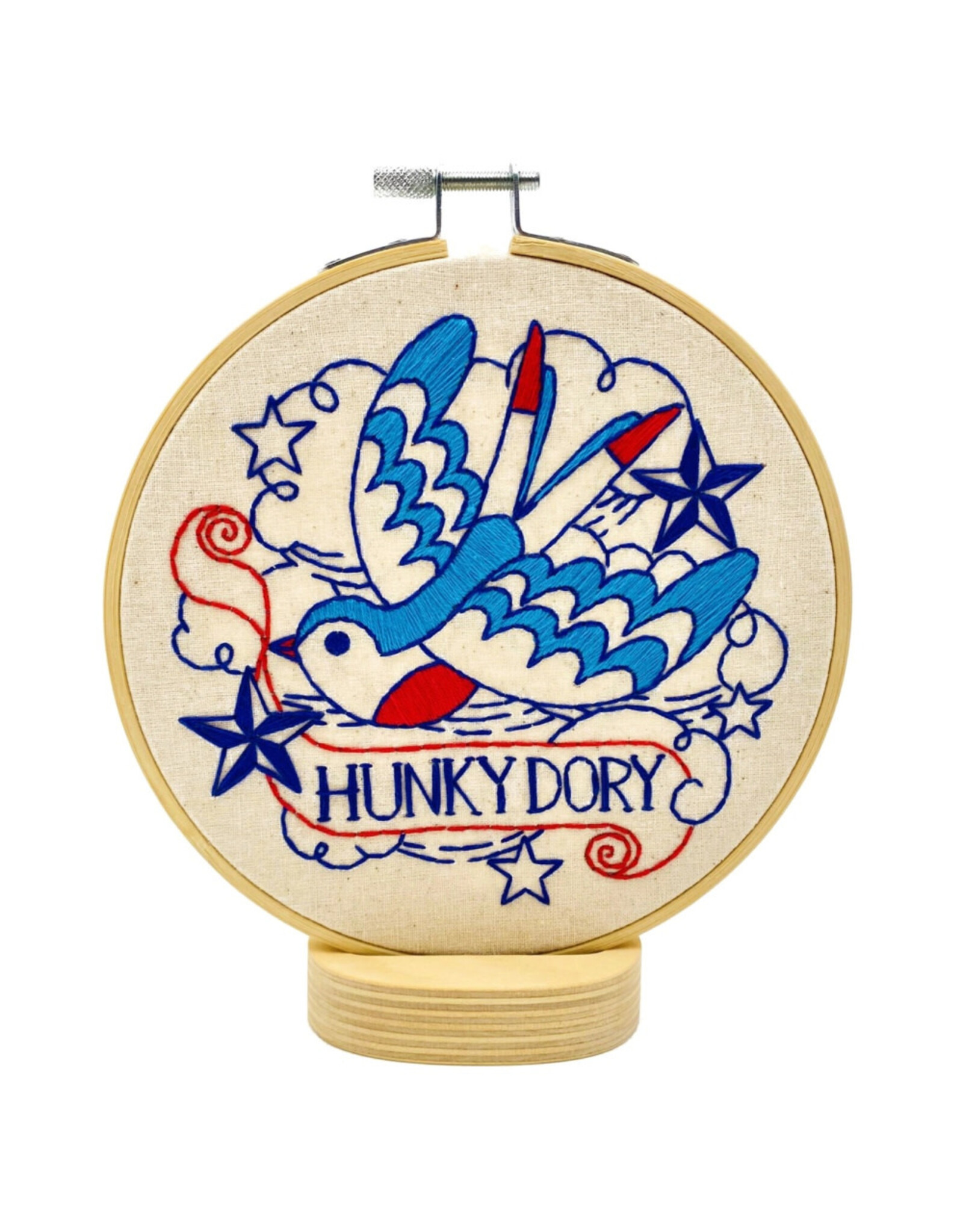Hook, Line & Tinker Hunky Dory, Embroidery Kit