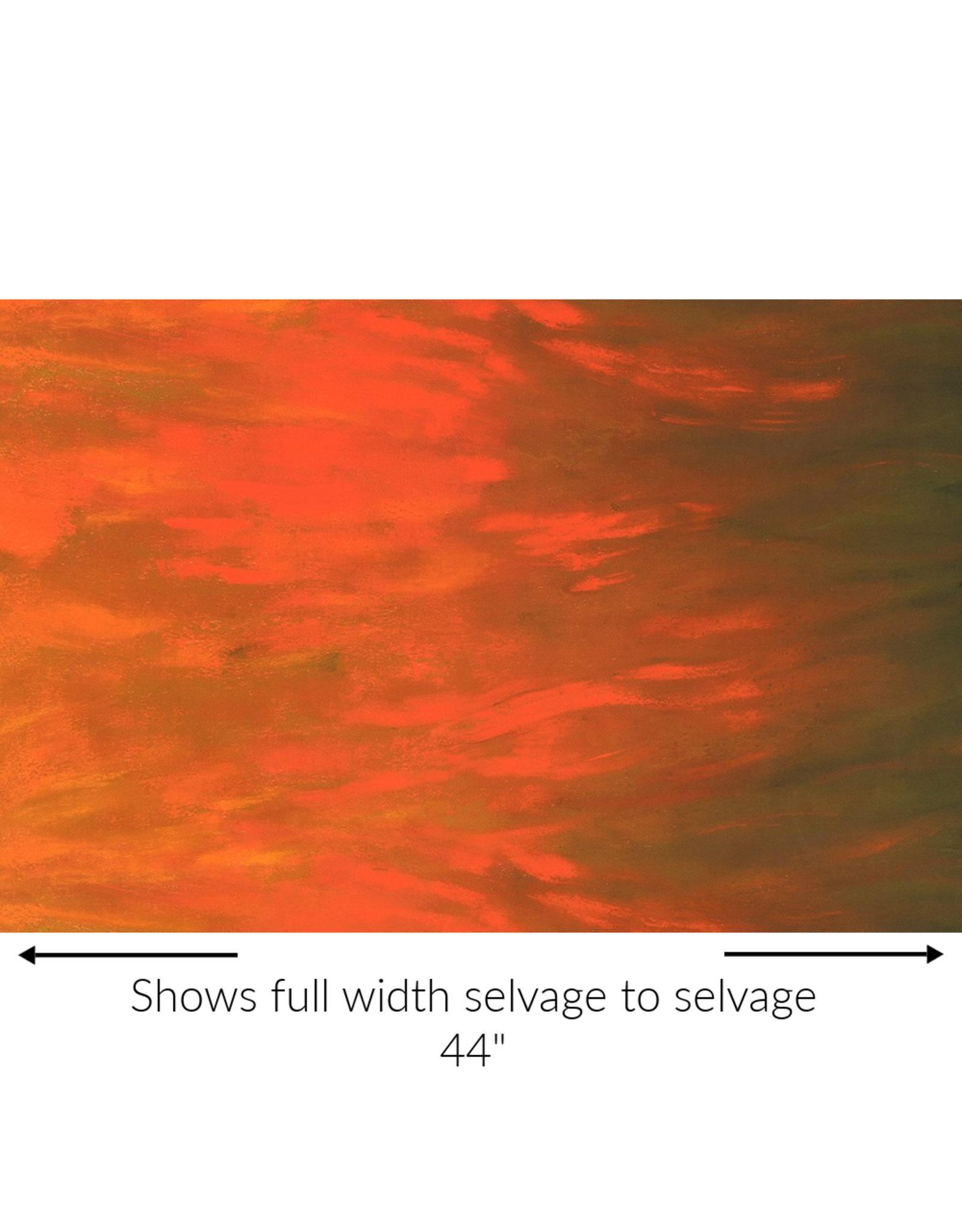 Jennifer Sampou Sky Ombré, Tiger Lily, Fabric Half-Yards