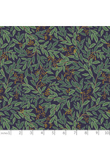 Christmas Collection Holiday Classics III, Willowberry in Navy, Dinner Napkin