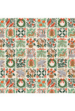 Rifle Paper Co. Holiday Classics III, Holiday Tapestry in Cream, Fabric Half-Yards