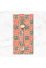 Christmas Collection Holiday Classics III, Yuletide Floral in Red, Dinner Napkin Christmas Collection Holiday Classics III, Yuletide Floral in Red, Dinner Napkin