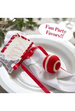 rockflowerpaper Felt Ornament, Christmas Balls, Set of 5