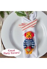 rockflowerpaper Felt Ornament, Gift Giving Bear