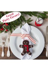 rockflowerpaper Felt Ornament, Gingerbread Man
