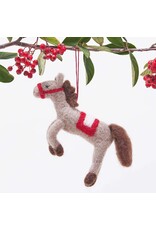 rockflowerpaper Felt Ornament, Horse