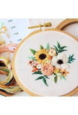 Jessica Long Embroidery Cozy Harvest, Beginner Embroidery Kit
