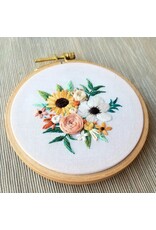 Jessica Long Embroidery Cozy Harvest, Beginner Embroidery Kit