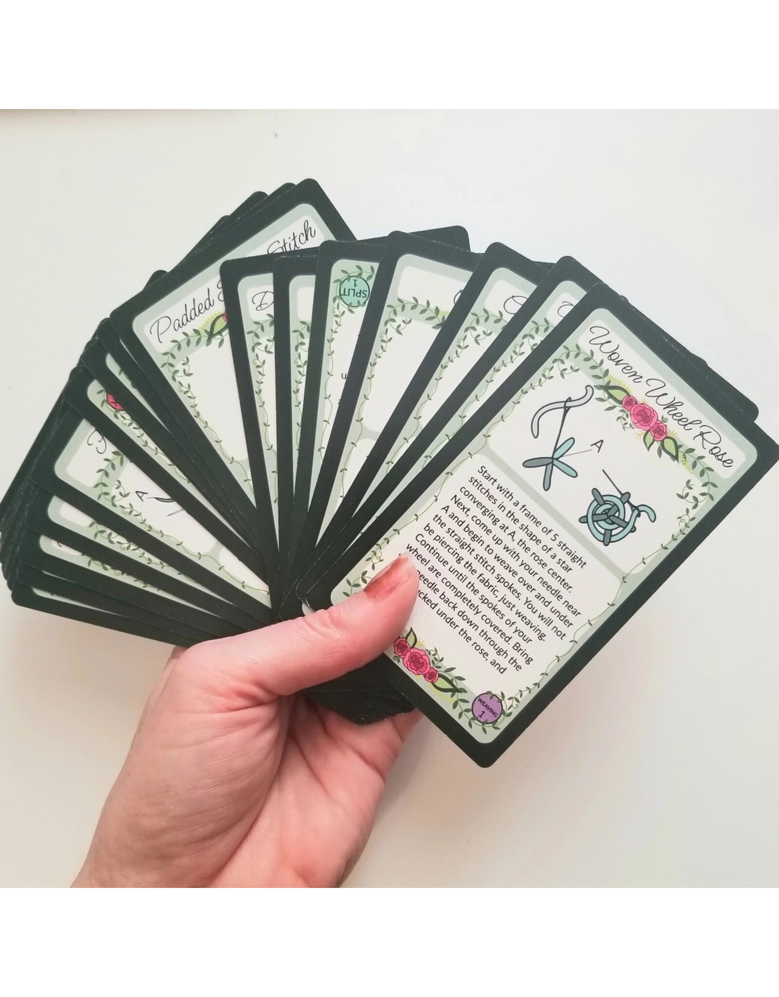 Jessica Long Embroidery ON SALE-Hand Embroidery Companion Cards