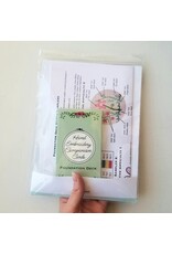 Jessica Long Embroidery ON SALE-Hand Embroidery Companion Cards