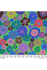 Kaffe Fassett Collective Kaffe Collective, Folk Flower in Blue, Fabric Half-Yards