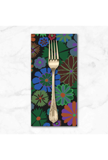 PD's Kaffe Fassett Collection Kaffe Collective, Folk Flower in Dark, Dinner Napkin