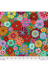 Kaffe Fassett Kaffe Collective, Folk Flower in Multi, Fabric Half-Yards Kaffe Fassett Kaffe Collective, Folk Flower in Multi, Fabric Half-Yards