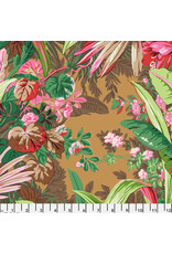 Kaffe Fassett Kaffe Collective, Jungle in Brown, Fabric Half-Yards