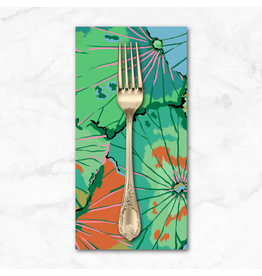 PD's Kaffe Fassett Collection Kaffe Collective, Lotus Leaf in Emerald, Dinner Napkin