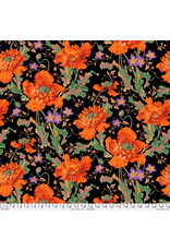 Kaffe Fassett Kaffe Collective, Papaver in Orange, Fabric Half-Yards