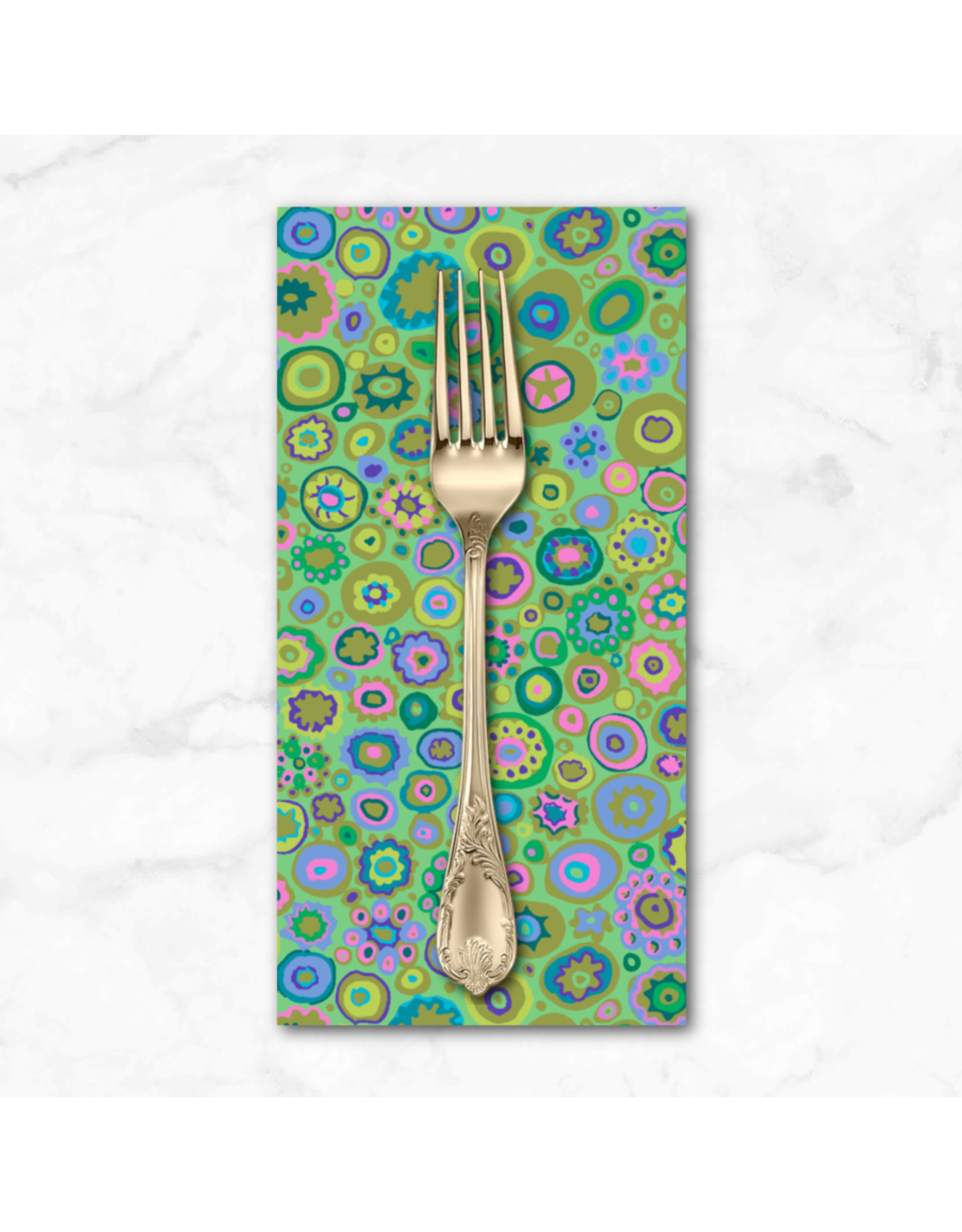 PD's Kaffe Fassett Collection Kaffe Collective, Paperweight in Emerald, Dinner Napkin
