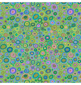 Kaffe Fassett Kaffe Collective, Paperweight in Emerald, Fabric Half-Yards
