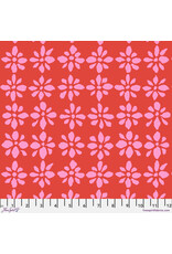 Kaffe Fassett Collective Kaffe Collective, Snow Flower in Red, Fabric Half-Yards