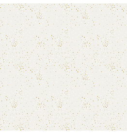 Cotton + Steel Clusters, Dove with Metallic, Fabric Half-Yards
