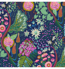Anna Maria Cotton Lawn, Love Always AM, Source Code in Glisten, Fabric Half-Yards