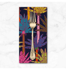 PD's Alexander Henry Collection Indigo West, Isla Vista in Color Burst, Dinner Napkin