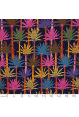 PD's Alexander Henry Collection Indigo West, Isla Vista in Color Burst, Dinner Napkin