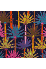 Alexander Henry Fabrics Indigo West, Isla Vista in Color Burst, Fabric Half-Yards