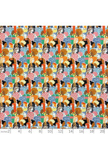 Alexander Henry Fabrics Nicole's Prints, Stronger Together in Bright, Fabric Half-Yards