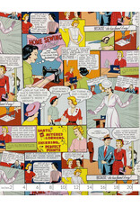 Alexander Henry Fabrics Nicole's Prints, Home Sewing is Easy in Multi, Fabric Half-Yards