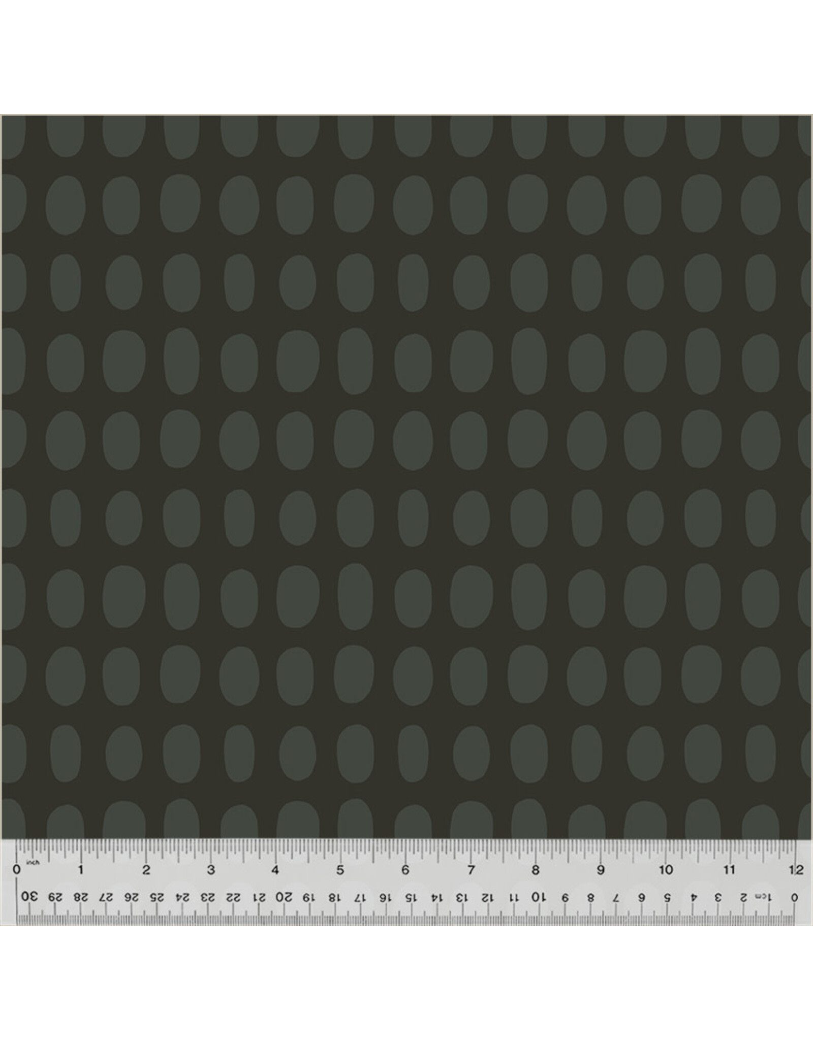 Deborah Fisher Night Rainbow, Spot in Poppy Seed, Fabric Half-Yards