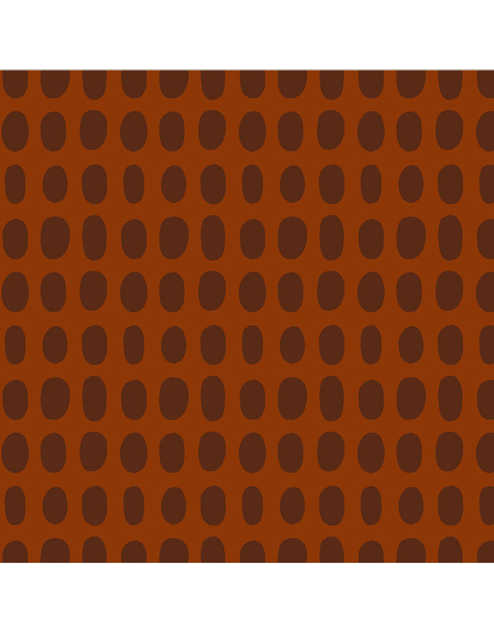 Deborah Fisher Night Rainbow, Spot in Paprika, Fabric Half-Yards