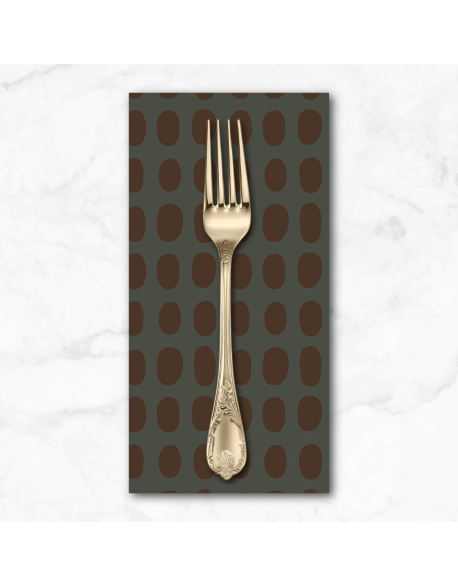 PD's Deborah Fisher Collection Night Rainbow, Spot in Cement, Dinner Napkin