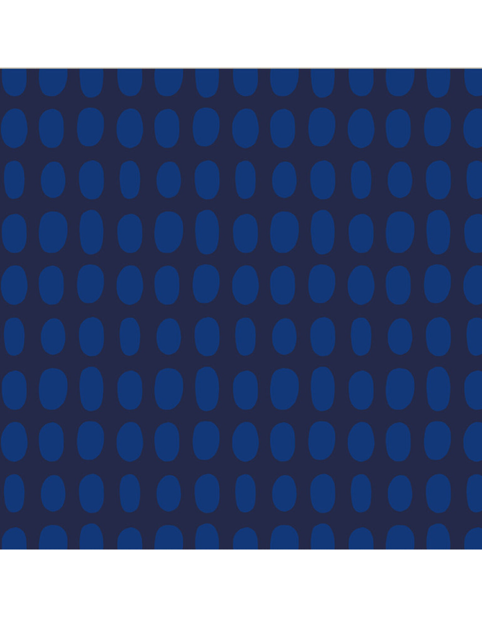 Deborah Fisher Night Rainbow, Spot in Blueberry, Fabric Half-Yards