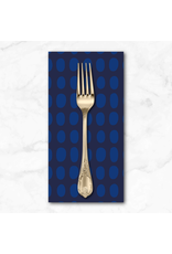 PD's Deborah Fisher Collection Night Rainbow, Spot in Blueberry, Dinner Napkin