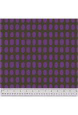Deborah Fisher Night Rainbow, Spot in Blackberry, Fabric Half-Yards