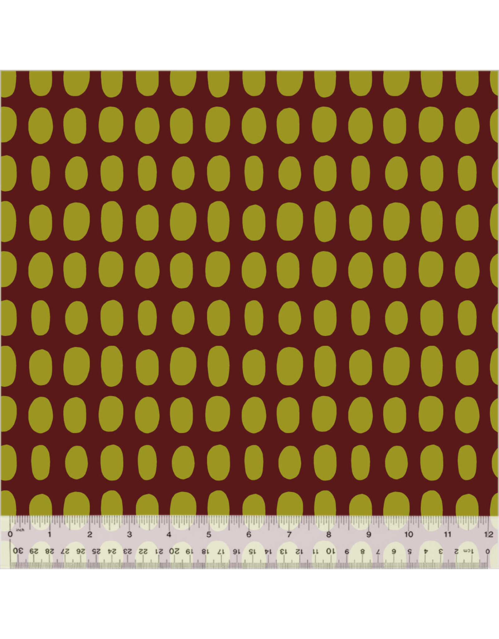 Deborah Fisher Night Rainbow, Spot in Auburn, Fabric Half-Yards