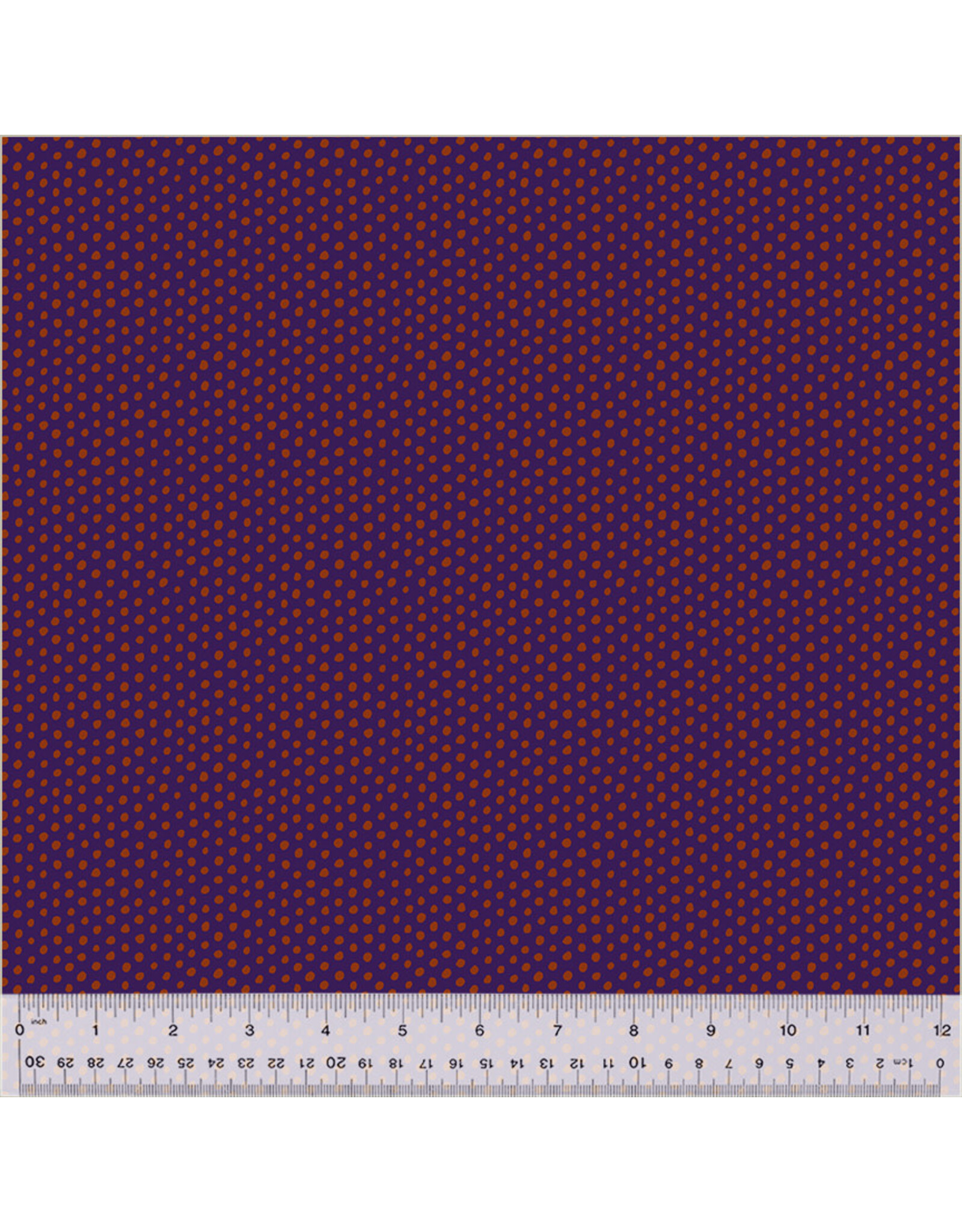 Deborah Fisher Night Rainbow, Scatter in Violet, Fabric Half-Yards